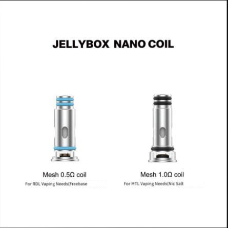 린코 젤리박스 SE / 나노 Ｘ / 공기 Ｘ 장비 1.0Ω / 0.5Ω을 위한 레로이트 젤리박스 나노 치환계 코일