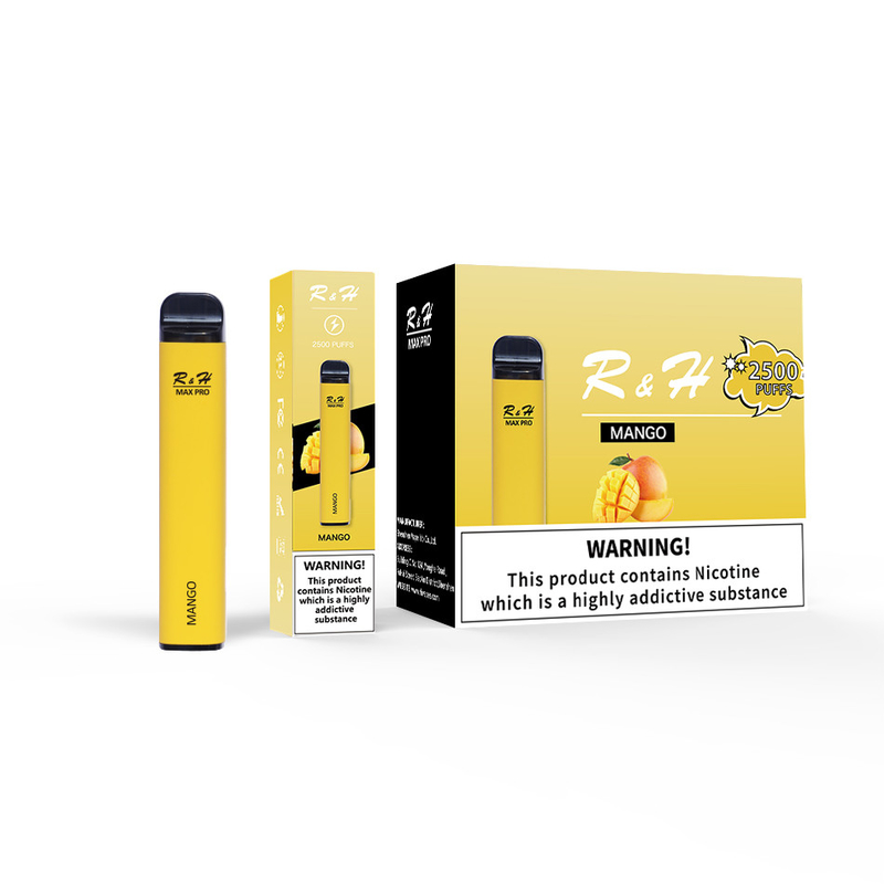버릴 수 있는 포드 바페스 맥스 프로 8 밀리람베르트 950 mah 2500 퍼프 1.3 오옴 메쉬 코일 일회용 키트