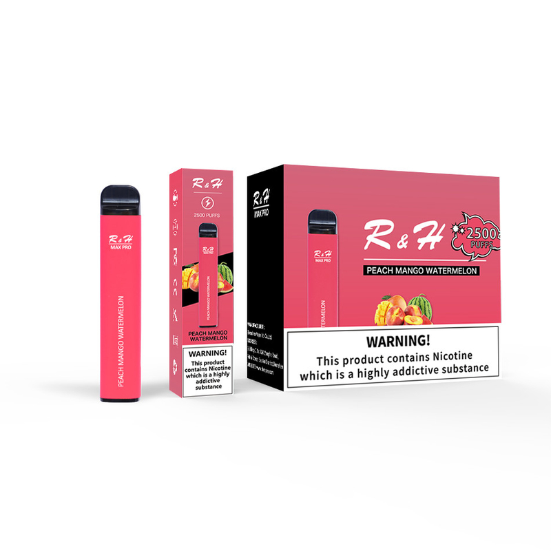 버릴 수 있는 포드 바페스 맥스 프로 8 밀리람베르트 950 mah 2500 퍼프 1.3 오옴 메쉬 코일 일회용 키트