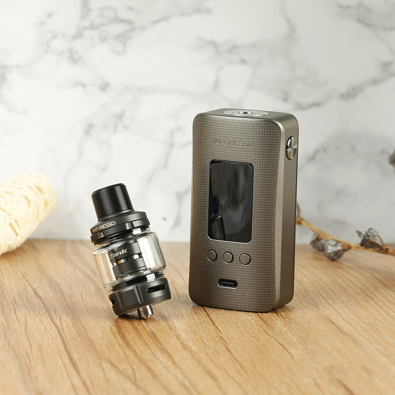 바포에소 일반정보 200W 상자 장비 8 밀리람베르트 이탱크 / 이탱크 2 GTi 코일 듀얼 18650 배터리