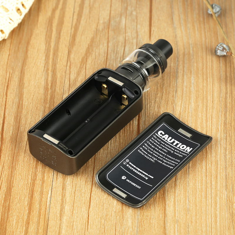 바포에소 일반정보 200W 상자 장비 8 밀리람베르트 이탱크 / 이탱크 2 GTi 코일 듀얼 18650 배터리