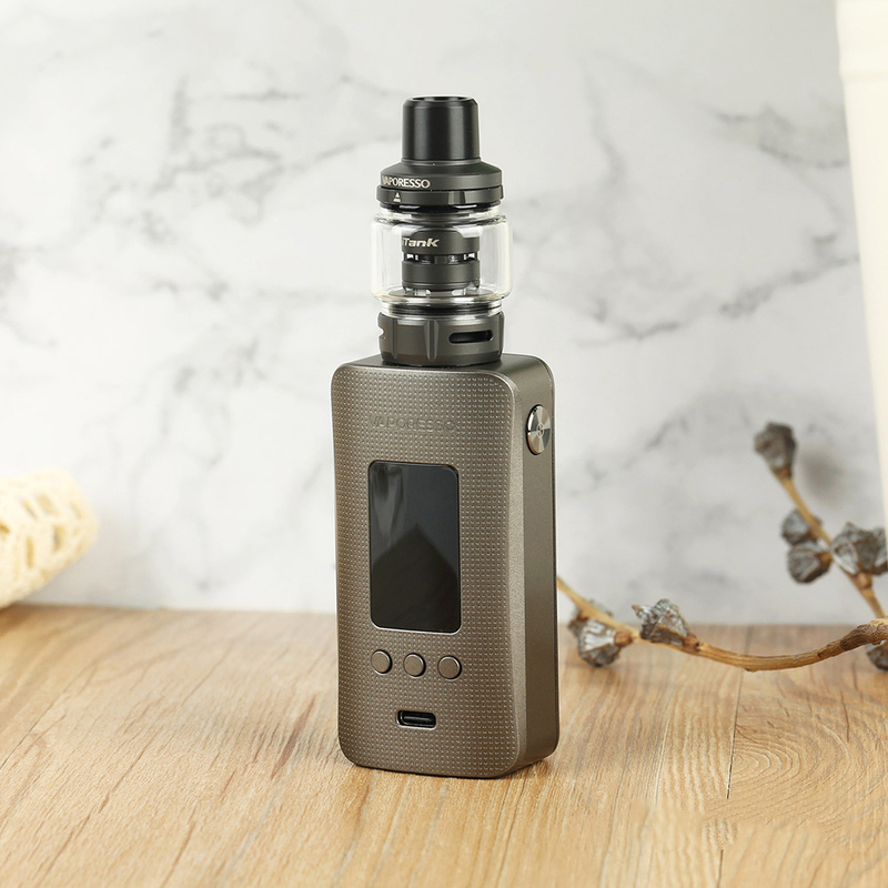 바포에소 일반정보 200W 상자 장비 8 밀리람베르트 이탱크 / 이탱크 2 GTi 코일 듀얼 18650 배터리