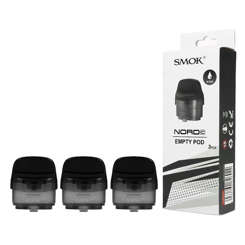 SMOK Nord C 빈 포드 카트리지는 4.5ml 3pcs/ Pack Top 채우기 빈 포드