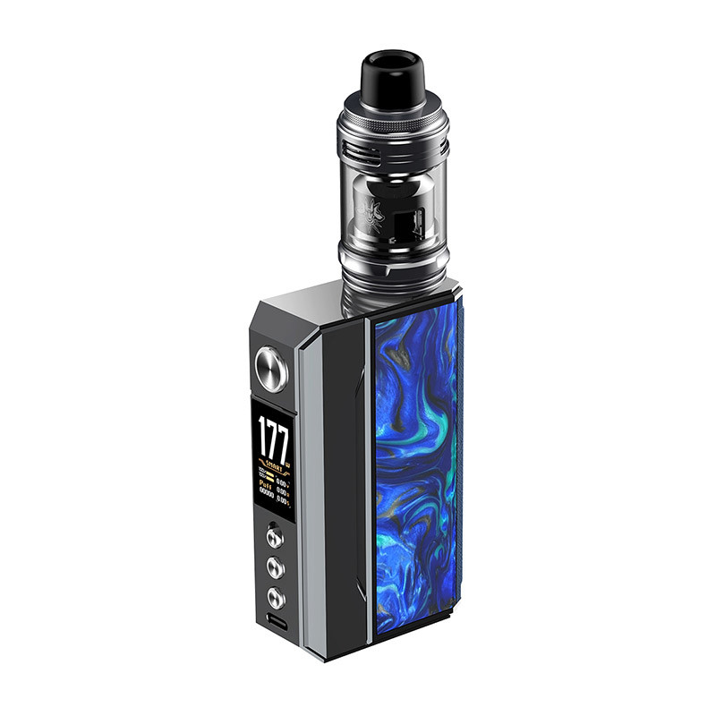 우포 드래그 4 키트 177w 4ml 5.5ml 모든 Pnp 코일 Uforce-L 탱크 듀얼 18650 배터리 박스 키트