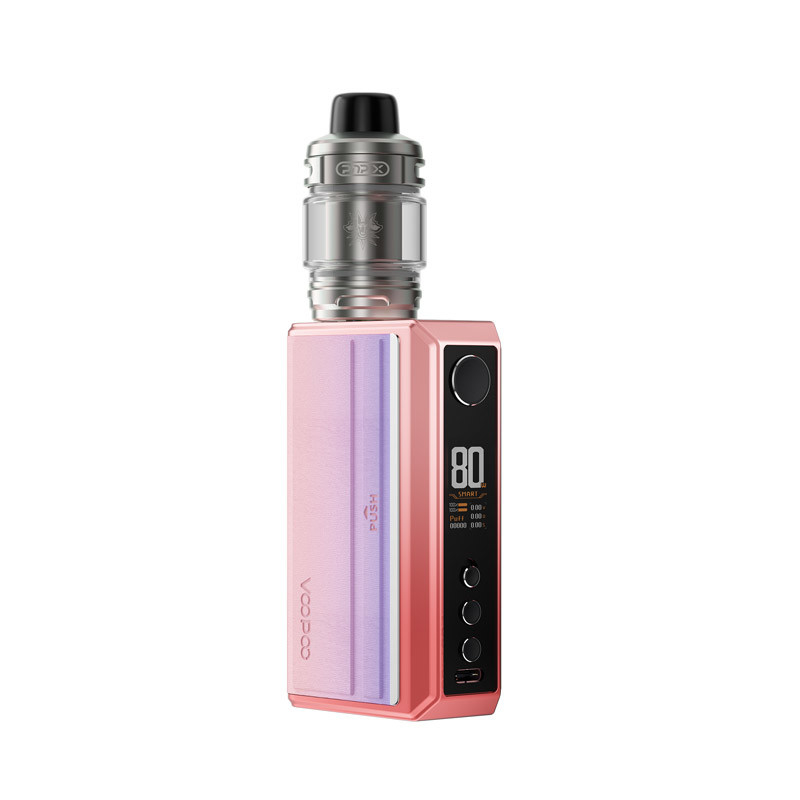 푸푸 드래그 5 팟 모드 키트 177w 18650 배터리 키트 PnP X 코일 5.5ml
