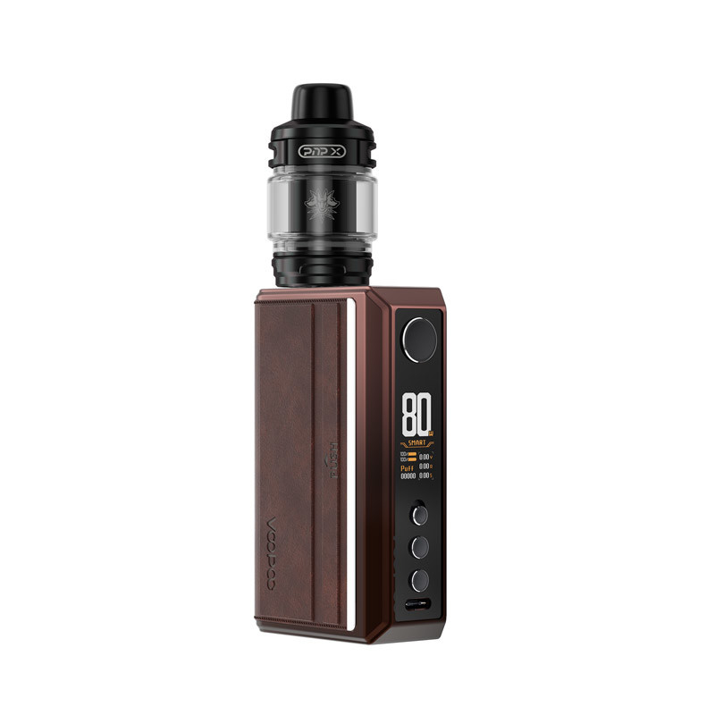 푸푸 드래그 5 팟 모드 키트 177w 18650 배터리 키트 PnP X 코일 5.5ml