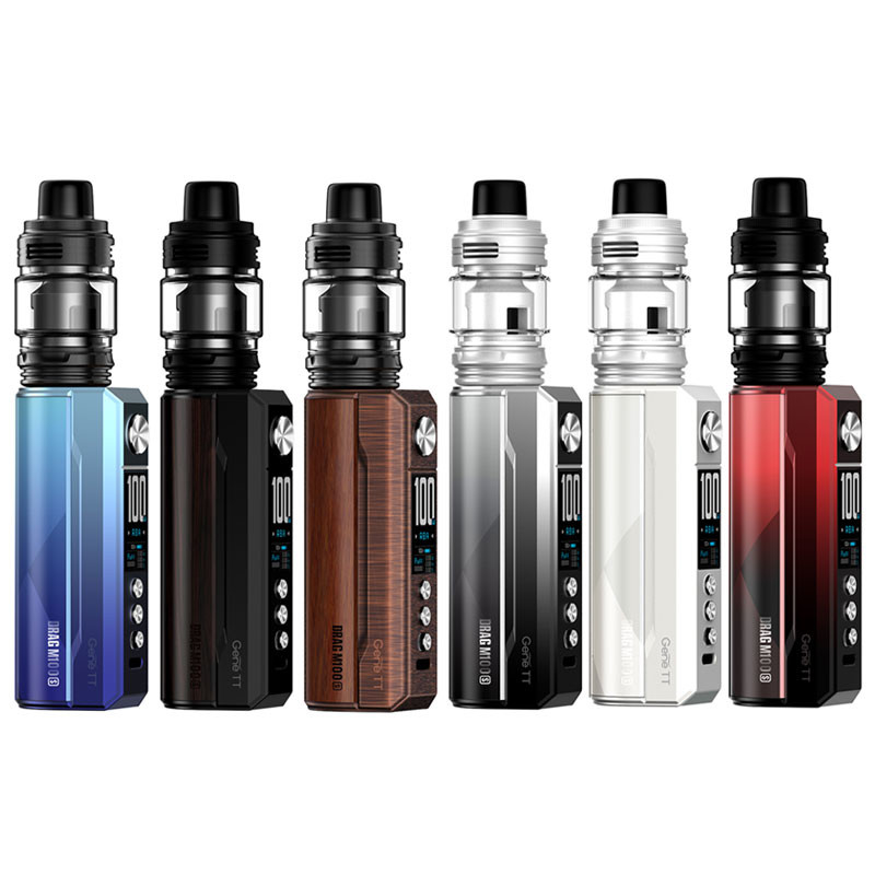 푸푸 드래그 M100S 모드 키트 100w PnP 코일 5.5ml 0.5ohm 와이프 키트